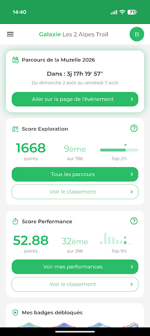 Les 2 Alpes Trail Screenshot 1