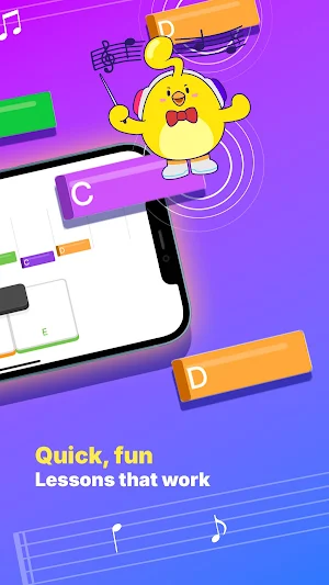 TapTune - Play to learn music Screenshot 1