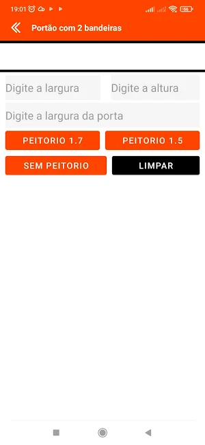 calcular portões Screenshot 3