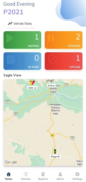 Manvi Gps Solution Screenshot 1