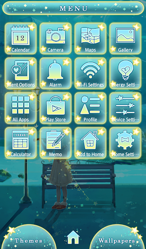 Fantasy Wallpaper Concerto under Water Theme Screenshot 1