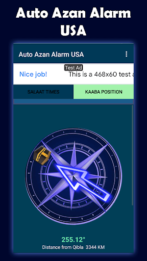 auto azan alarm USA (prayer / salah timing) Screenshot 1