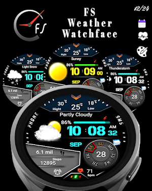 Weather Watchface Watch7/ultra Screenshot 3