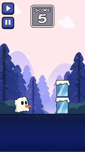 Snowman Bounce Screenshot 3