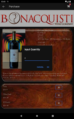 Bonacquisti Screenshot 2