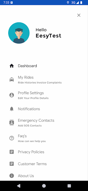 EesyRide Screenshot 3