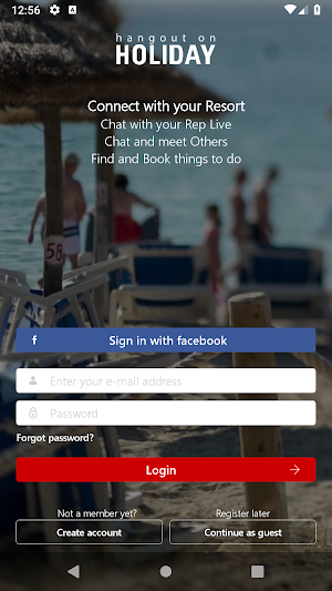 Hangout on Holiday Screenshot 1
