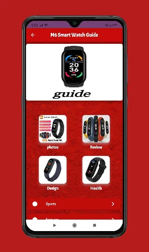 M6 Smart Watch Guide Screenshot 2