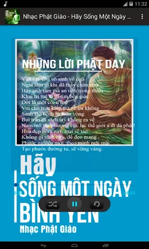 Nhạc Phật Giáo - Hãy Sống Một Ngày Bình Yên Screenshot 2
