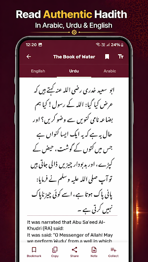 Jami at Tirmidhi Hadith Screenshot 0