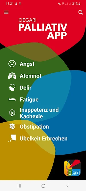 OEGARI Palliativ APP Screenshot 0