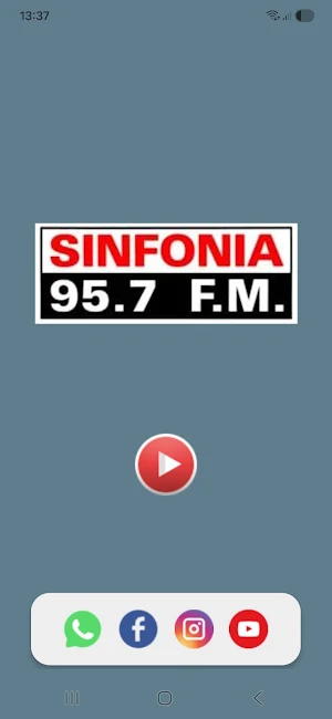 Sinfonia 95.7 FM Screenshot 0