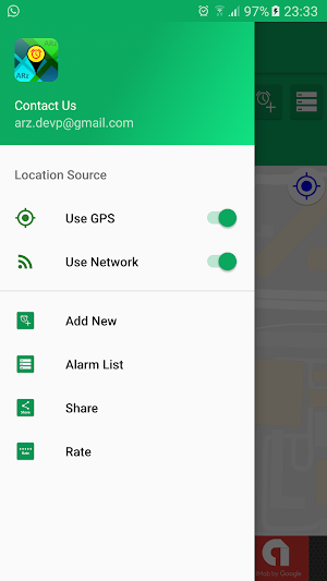 GPS Alarm/ Location Alarm Screenshot 3