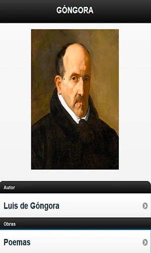 Luis de Góngora y Argote Screenshot 0