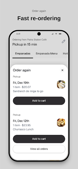 Patria Station Café To Go Screenshot 3