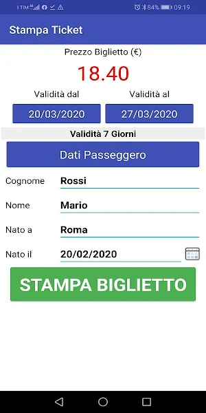 TicketBus Mobile Screenshot 2