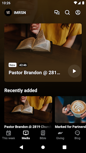 IMRSN CHURCH Screenshot 1