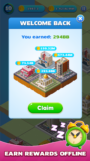 Merge House! Make a Town! Screenshot 3