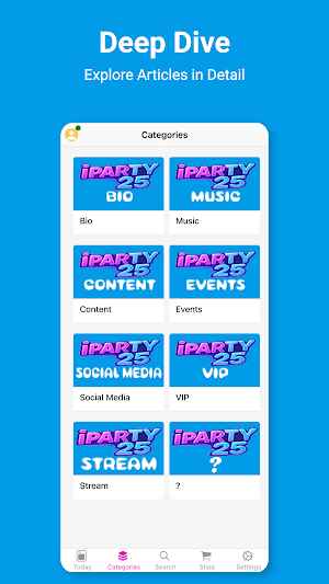 IPARTY25 Screenshot 2