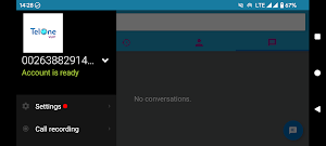 TelOne Connect Screenshot 2