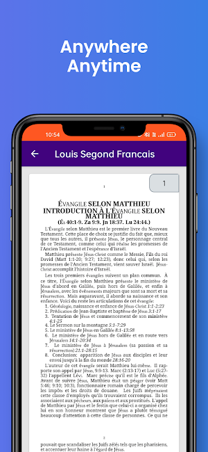 La Bible Louis Segond Francais Screenshot 3