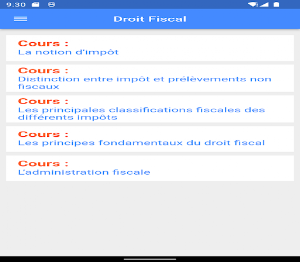 Cours de Droit Fiscal Screenshot 2