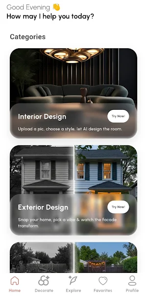DecoAI: Home Design & Remodel Screenshot 2