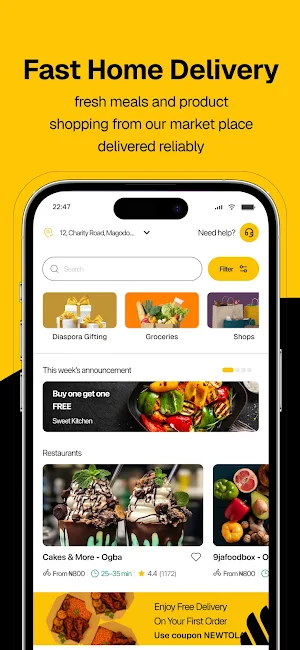9jadelivery: Courier & Food Screenshot 2