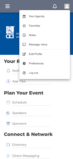 2025 ACI Convention & Meeting Screenshot 2