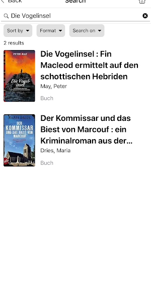 Stadtbibliothek Kempten Screenshot 2