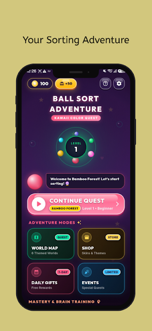 Ball Sort Puzzle : Color Game Screenshot 0