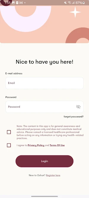 Oshun Griot: IVF & Infertility Screenshot 2