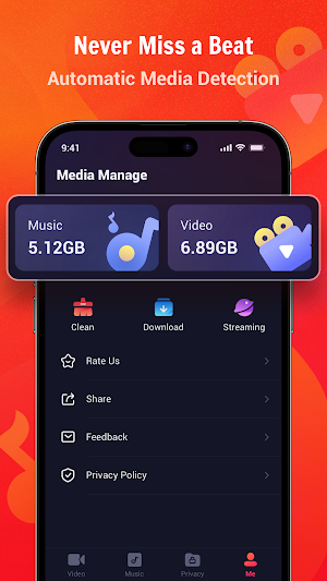 HD Video Player & Music Player Screenshot 3