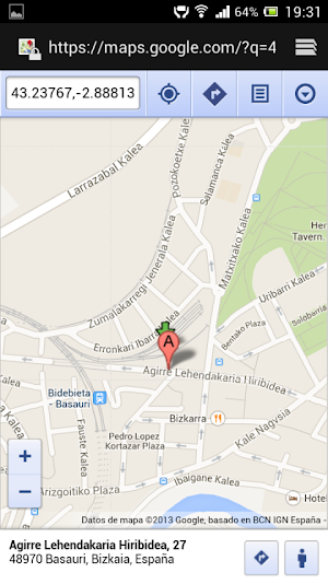 Brujula con localización GPS Screenshot 3