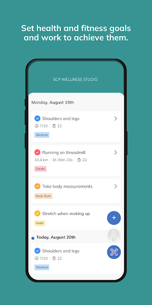 SCP Wellness Studio Screenshot 3