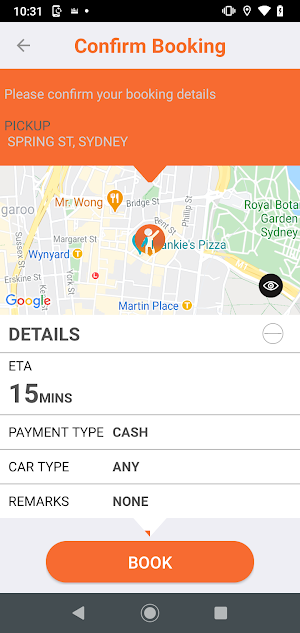 WAV TAXI Screenshot 2