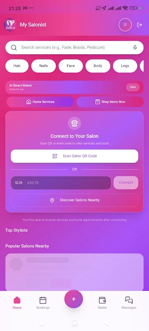 My salonist Screenshot 0