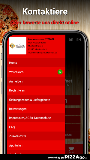 Ristorante La Sorrisa App Screenshot 1