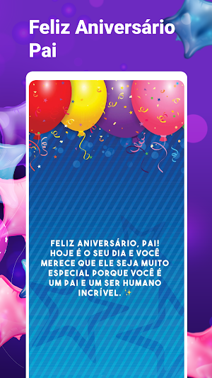 Mensagem Feliz Aniversário Screenshot 2