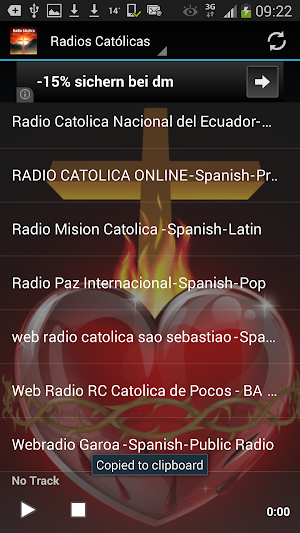 Radios Católicas Gratis Screenshot 3
