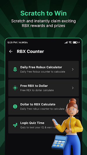 RBX Counter : Robux Calculator Screenshot 2