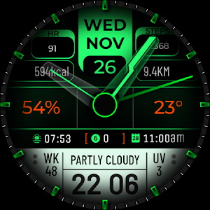 Watch Face WF172 Screenshot 3