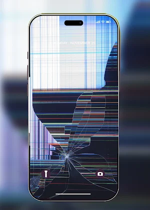 Broken Screen Wallpaper HD Screenshot 2
