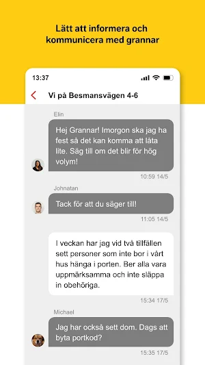 Grannsamverkan Screenshot 2