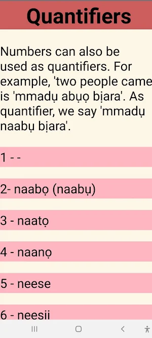 Igbo Numbers Screenshot 2
