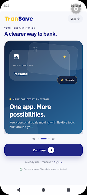 TranSave Screenshot 1