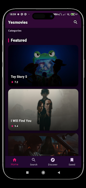 yesmovies – Movies, Web Series Screenshot 1