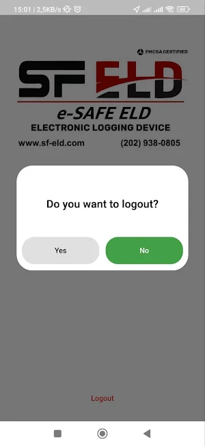 SF ELD ALARM Screenshot 2