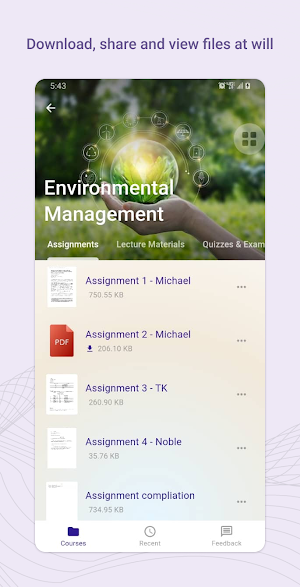 Uhall Library Screenshot 1