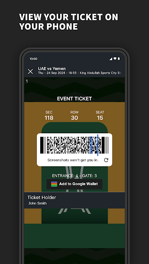 GFF Tickets Screenshot 3